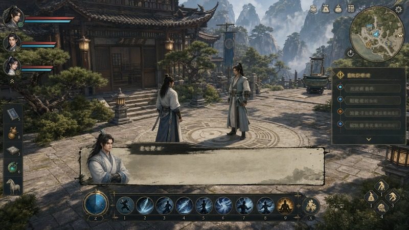 金庸群侠传5爱与死仙狐MOD六周年 天奕线 页面配图 5