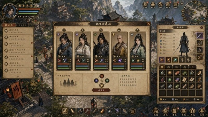 金庸群侠传5爱与死仙狐MOD六周年 场景演出 展示图 2